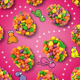 NERDS Gummy Clusters, Candy, Rainbow, Crunchy and Gummy, Back To School Sweet Treat, 8 oz-UPStoxs
