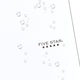 Five Star Spiral Notebook + Study App, 3 Subject, College Ruled Paper, Fights Ink Bleed, Water Resistant Cover, 8-1/2" x 11", 150 Sheets, White (72464)-UPStoxs