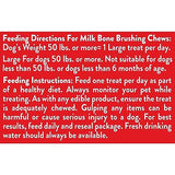 Milk-Bone Original Brushing Chews 25 Large Daily Dental Dog Treats Scrubbing Action Helps Clean Teeth-UPStoxs