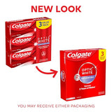 Colgate Optic White Advanced Hydrogen Peroxide Toothpaste, Teeth Whitening Toothpaste Pack, Enamel-Safe Formula, Helps Remove Tea, Coffee, and Wine Stains, Sparkling White, 3 Pack, 3.2 oz-UPStoxs