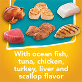 Purina Friskies Gravy Wet Cat Food Variety Pack, Tasty Treasures Prime Filets - 5.5 Ounce (Pack of 12)-UPStoxs