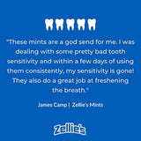 Zellie's | 100% Xylitol Sugar Free Cool Mint Breath Mints | Non-GMO, Low-Calorie, Gluten Free, Vegan & Kosher Mints (250 Count - Pack of 1)-UPStoxs