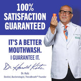 TheraBreath Healthy Gums Mouthwash Clean Mint, Antigingivitis, Dentist Formulated, 16 Fl Oz (2-Pack)-UPStoxs