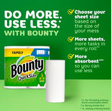 Bounty Quick-Size Paper Towels, White, 12 Family Rolls = 30 Regular Rolls-UPStoxs
