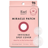 Rael Pimple Patches, Miracle Invisible Spot Cover - Hydrocolloid Acne Patch for Face, Blemishes, Zits Absorbing Patch, Breakouts Spot Treatment for Skin Care, Facial Sticker, 2 Sizes (96 Count)-UPStoxs