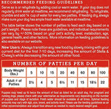 Stella & Chewy's Freeze Dried Raw Dinner Patties – Grain Free Dog Food, Protein Rich Stella’s Super Beef Recipe – 14 oz Bag-UPStoxs