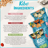 Kibo Chickpea Chips - High Protein/Fiber, Plant-Based, Cert. Gluten Free, Non-GMO, Vegan, Kosher, 3 Flavor Variety Pack, 1oz 12 pk-UPStoxs