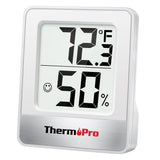 ThermoPro TP49 Digital Hygrometer Indoor Thermometer Humidity Meter Room Thermometer with Temperature and Humidity Monitor Mini Hygrometer Thermometer-UPStoxs