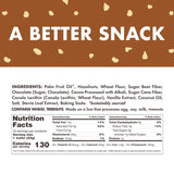 Rip Van Chocolate Hazelnut Wafer Cookies, Keto, Non-GMO, Healthy Snacks, Low Carb & Low Sugar (2g), Low Calorie, Vegan, 16 Count-UPStoxs