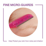 Schick Hydro Silk Touch-Up Dermaplaning Tool with Precision Cover, 9ct | Dermaplane Razor, Face Razors for Women, Eyebrow Razor, Facial Razor, Dermaplaning Razor, Womens Face Razor Peach Fuzz Remover-UPStoxs