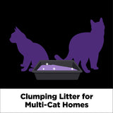 Arm & Hammer Platinum SLIDE Easy Clean, Clumping Litter, Multi-Cat, 37 Lbs-UPStoxs