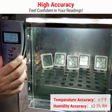 ThermoPro TP50 Digital Hygrometer Indoor Thermometer Room Thermometer and Humidity Gauge with Temperature Monitor-UPStoxs