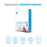 HP Printer Paper | 8.5 x 11 Paper | Copy &Print 20 lb | 1 Ream Case - 500 Sheets| 92 Bright | Made in USA - FSC Certified | 200060-UPStoxs