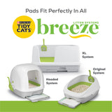 Purina Tidy Cats Cat Litter Breeze Pads Refill Pack Multi Cat Litter Pads - 8 ct. Bags-UPStoxs