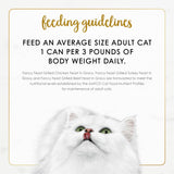 Purina Fancy Feast Grilled Wet Cat Food Poultry and Beef Collection Wet Cat Food Variety Pack - (Pack of 24) 3 oz. Cans-UPStoxs