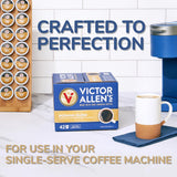Victor Allen's Coffee Variety Pack (Morning Blend, 100% Colombian, Donut Shop Blend, and French Roast), 42 Count, Single Serve Coffee Pods for Keurig K-Cup Brewers-UPStoxs