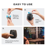 Thermacell Rechargeable Mosquito Repeller Refills; Advanced Repellent Formula Provides 20 foot Protection Zone; Compatible with Thermacell E-Series & Radius Only; No DEET, Spray or Flame-UPStoxs