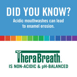 TheraBreath Fresh Breath Mouthwash, Icy Mint Flavor, Alcohol-Free, 16 Fl Oz (Pack of 2)-UPStoxs