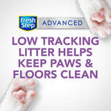 Fresh Step Clumping Cat Litter, Advanced, Clean Paws Multi-Cat, Extra Large, 37 Pounds total (2 Pack of 18.5lb Boxes)-UPStoxs