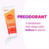 Lume Whole Body Deodorant - Invisible Cream Tube - 72 Hour Odor Control - Aluminum Free, Baking Soda Free, Skin Safe - 3.0 ounce (Clean Tangerine)-UPStoxs