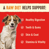 Stella & Chewy's Freeze Dried Raw Dinner Patties – Grain Free Dog Food, Protein Rich Stella’s Super Beef Recipe – 14 oz Bag-UPStoxs