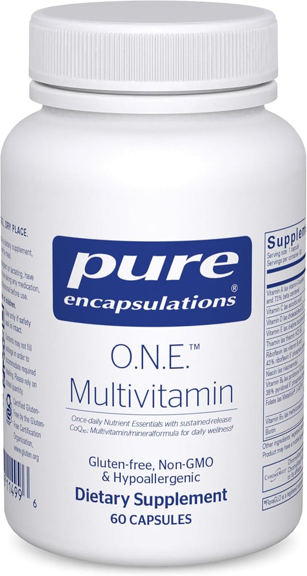 Pure Encapsulations O.N.E. Multivitamin, 60-capsule bottle