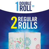 Sparkle Pick-A-Size Paper Towels, Spirited Prints, 6 Double Rolls = 12 Regular Rolls, Everyday Value Paper Towel With Full And Half Sheets-UPStoxs