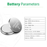 LiCB CR2032 3V Lithium Battery(10-Pack)-UPStoxs