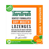 TheraBreath Mouthwash & Lozenges Bundle, Fresh Breath Alcohol-Free Mint Mouthwash 16 Fl Oz (Pack of 2) & Sugar-Free Mandarin Mint Lozenges for Dry Mouth 24 Count-UPStoxs