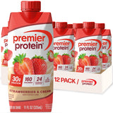 Premier Protein strawberries and cream protein shake 30g 11 fl oz bottle