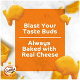Goldfish Flavor Blasted Xtra Cheddar Cheese Crackers, 27.3 oz Carton-UPStoxs