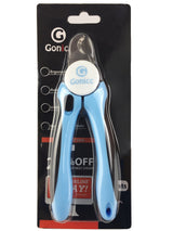 gonicc Professional Small Dog and Cat Nail Clippers Sharp Stainless Steel Pet Nail Trimmers(with Free Nail File in Handle), for Rabbit, Small Animal, with Safety Guard to Avoid Overcutting-UPStoxs