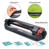 Eden 96213 Lawn & Garden Essential Oscillating Sprinkler | Water Sprinkler for Yard,Covers up to 3,600 sq. ft., Heavy Weight Base-UPStoxs