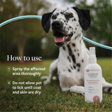 Veterinary Formula Clinical Care Hot Spot & Itch Relief Medicated Spray, 8oz – Easy to Use Spray for Dogs & Cats – Helps Alleviate Sensitive Skin, Scratching, and Licking of Coat-UPStoxs