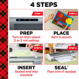 Scotch Brand PRO Thermal Laminator, Never Jam Technology Automatically Prevents Misfed Items,2 Roller System,9 inch (TL906)-UPStoxs