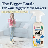 Miss Mouth's Messy Eater Stain Treater Spray - 16oz Stain Remover - Newborn & Baby Essentials - No Dry Cleaning Food, Grease, Coffee Off Laundry, Underwear, Fabric-UPStoxs