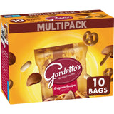 Gardetto's Snack Mix, Original Recipe, Multipack Snack Bags, 1.75 oz, Kids Snacks, Back to School Snacks, 10 ct-UPStoxs