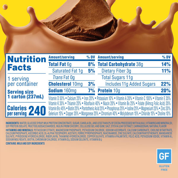 Carnation Breakfast Essentials Original Nutritional Drink with Fiber