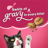 Purina Friskies Dry Cat Food, Gravy Swirlers - 3.15 lb. Bag-UPStoxs