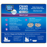 Fresh Step Clumping Cat Litter, Advanced, Clean Paws Multi-Cat, Extra Large, 37 Pounds total (2 Pack of 18.5lb Boxes)-UPStoxs