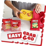 Cheez-It Cheese Crackers, Baked Snack Crackers, Lunch Snacks, Variety Pack, 12.1oz Box (12 Packs)-UPStoxs