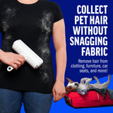 Chom Chom Roller Pet Hair Remover and Reusable Lint Roller - ChomChom Cat and Dog Hair Remover for Furniture, Couch, Carpet, Clothing and Bedding - Portable, Multi-Surface Fur Removal Tool-UPStoxs