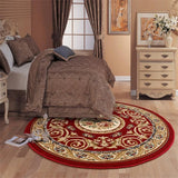 Round Short-Pile Area Rug