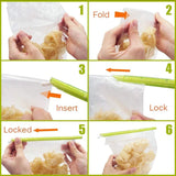 Snack Bag Clips Set - Heavy-Duty Chip & Food Bag Sealers