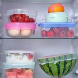 12-Piece Silicone Stretch Lids - Reusable Food Fresh-Keeping Covers