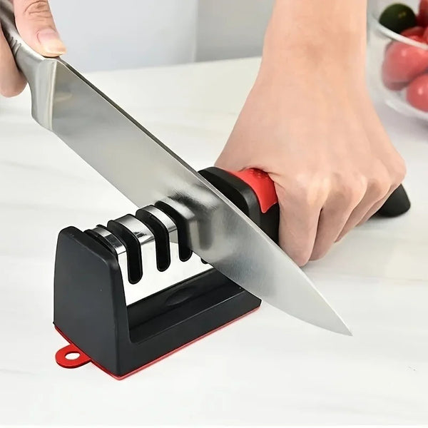 3-Stage Kitchen Knife Sharpener