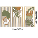 Bohemian Hollow Wooden Wall Art Set