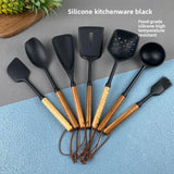 Silicone Spatula Kitchen Set